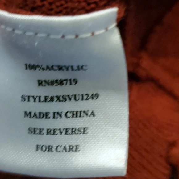 Notions Womens Pull Over Long Sleeve Sweater - Picture 5 of 8